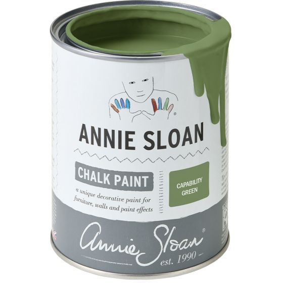 Annie Sloan chalk paint Capability Green