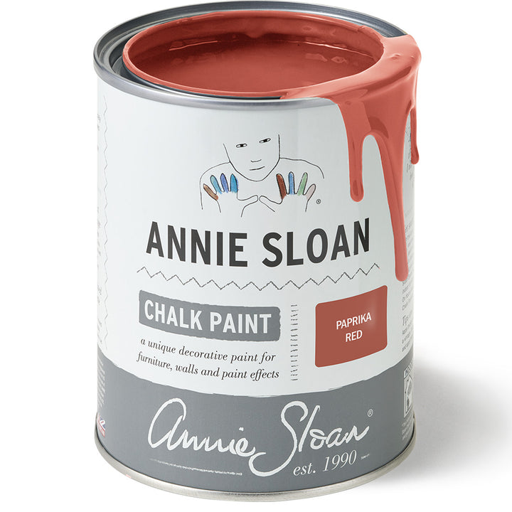 Annie Sloan chalk paint Paprika Red