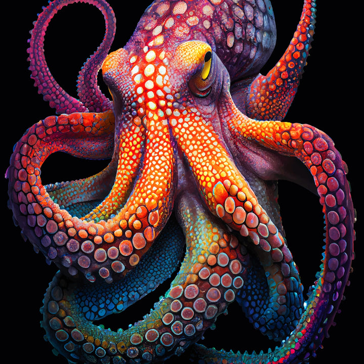 Octopus - Mint by Michelle decoupage papier A1