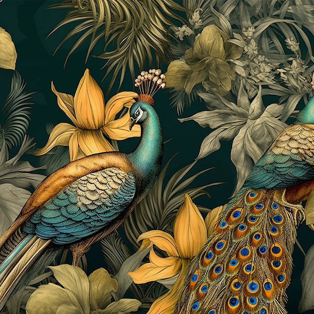 A peacock pair - Mint by Michelle decoupage papier A1