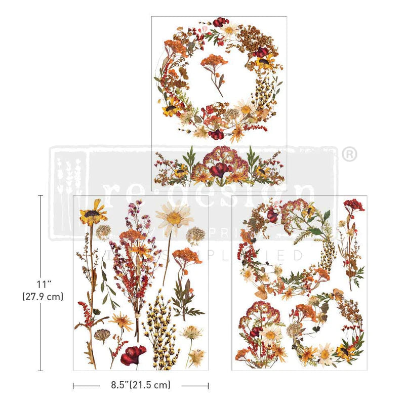 Middy Transfer "Wild driedflowers" by Redesign with Prima