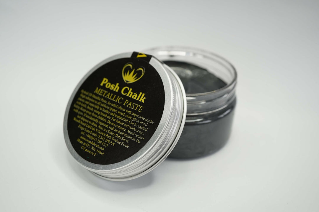 Posh Chalk METALLIC paste - Black Carbon 110ml