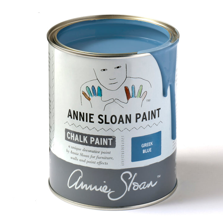 Annie Sloan chalk paint Greek Blue