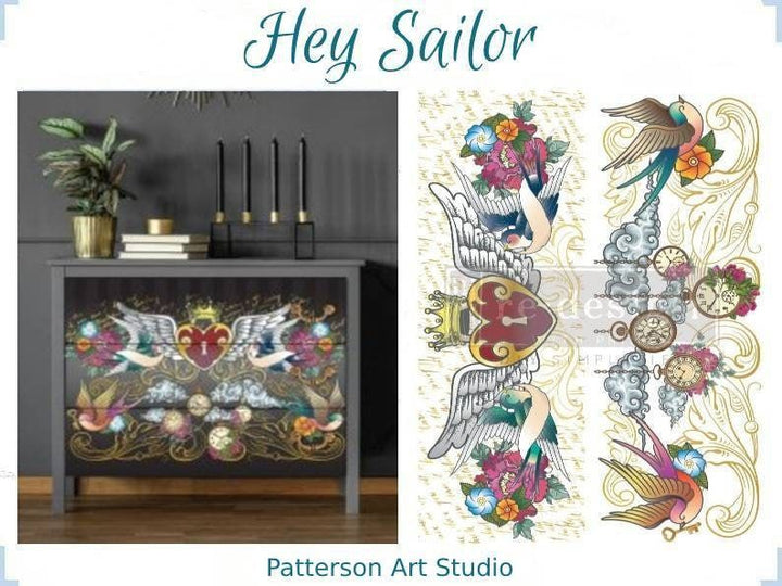 Grote Transfer "Hey Sailor " by Redesign with Prima