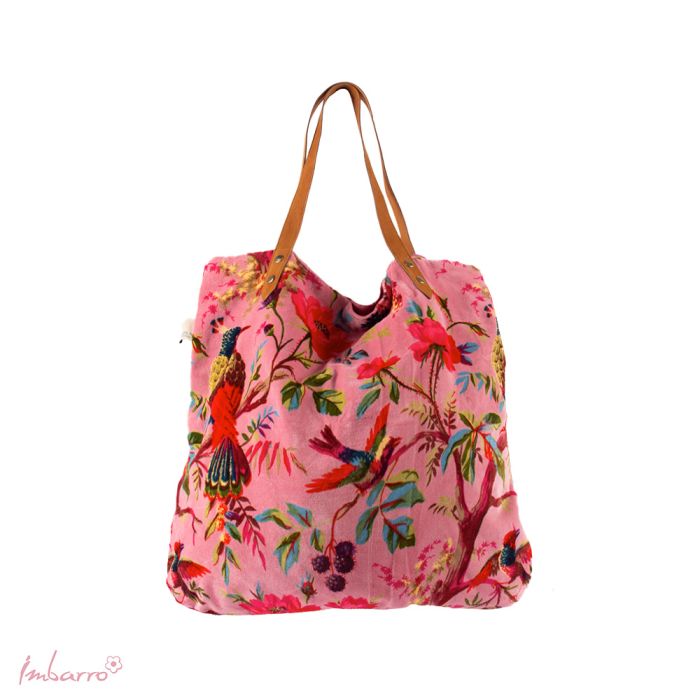 Imbarro shopper Paradise Large Roze