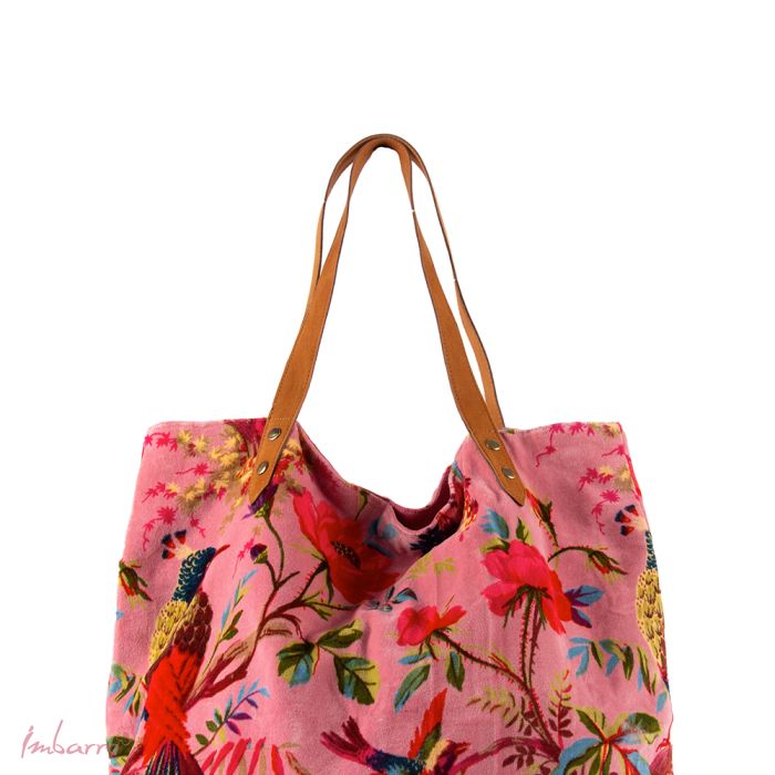 Imbarro shopper Paradise Large Roze