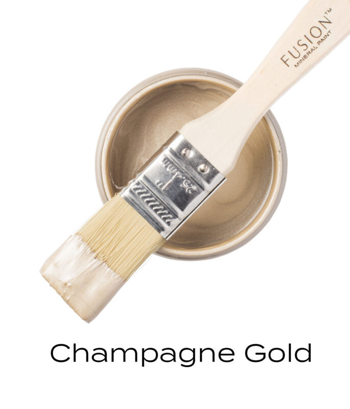 Fusion Mineral Paint Metallics - CHAMPAGNE GOLD
