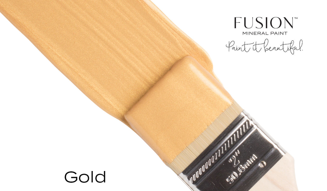 Fusion Mineral Paint Metallics - GOLD
