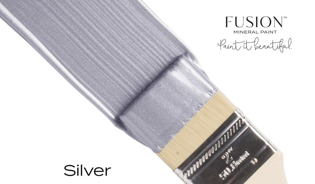 Fusion Mineral Paint Metallics - SILVER