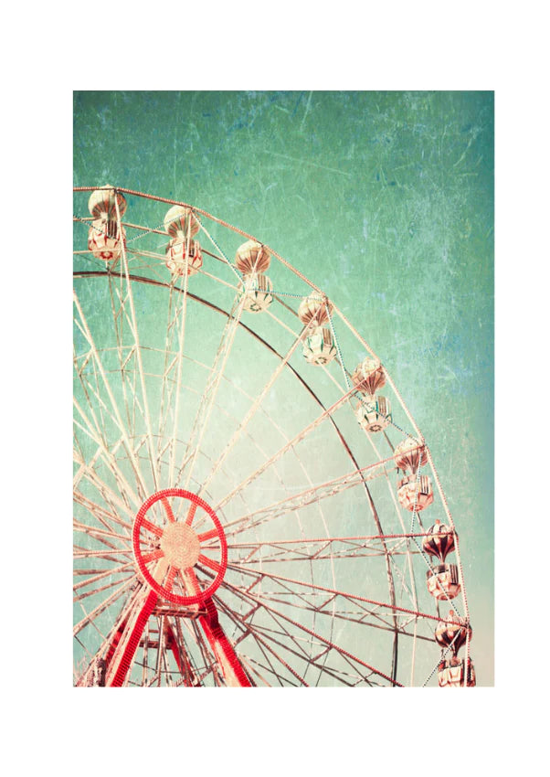 Ferries Wheel - Mint by Michelle decoupage papier