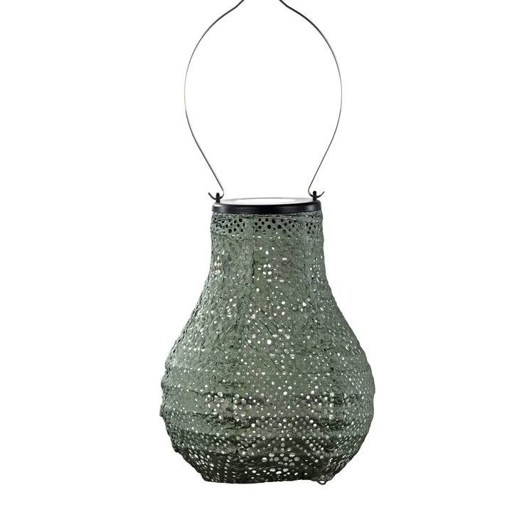 Lumiz Solar Lampion - Bulb 16cm Topaze (Sage green)