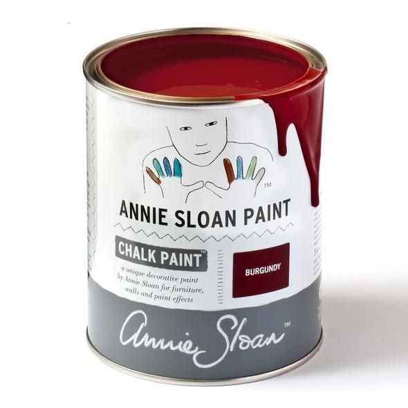 Annie Sloan chalk paint Burgundy