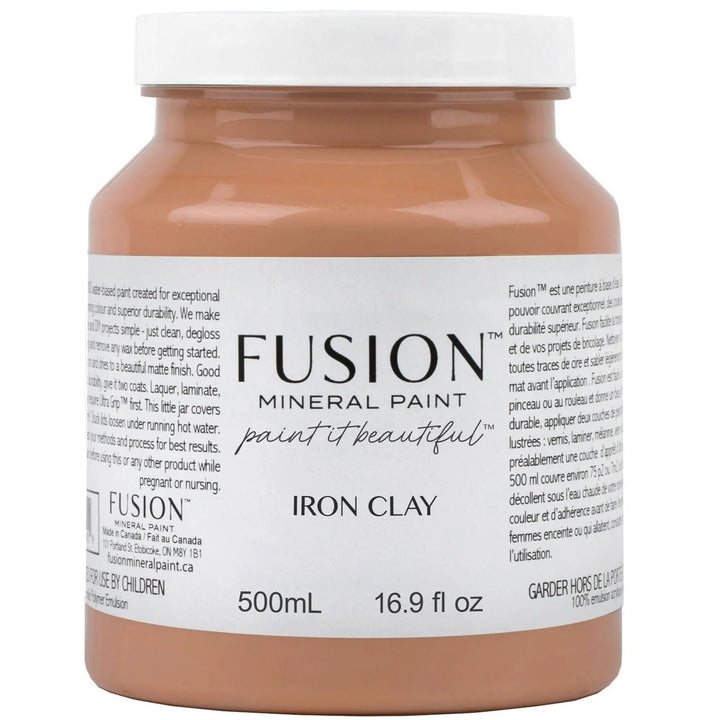 *Fusion Mineral Paint - IRON CLAY - (PRE-ORDER)