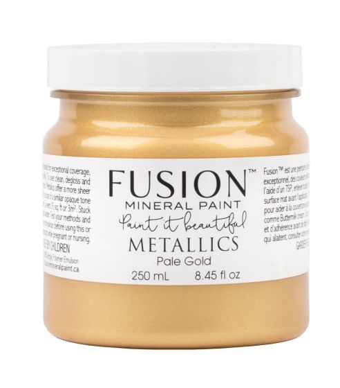 Fusion Mineral Paint Metallics - PALE GOLD