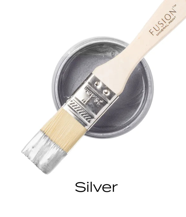 Fusion Mineral Paint Metallics - SILVER