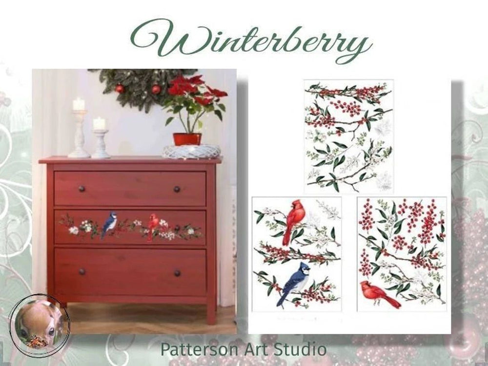 Middy Transfer "WINTERBERRY" by Redesign with Prima