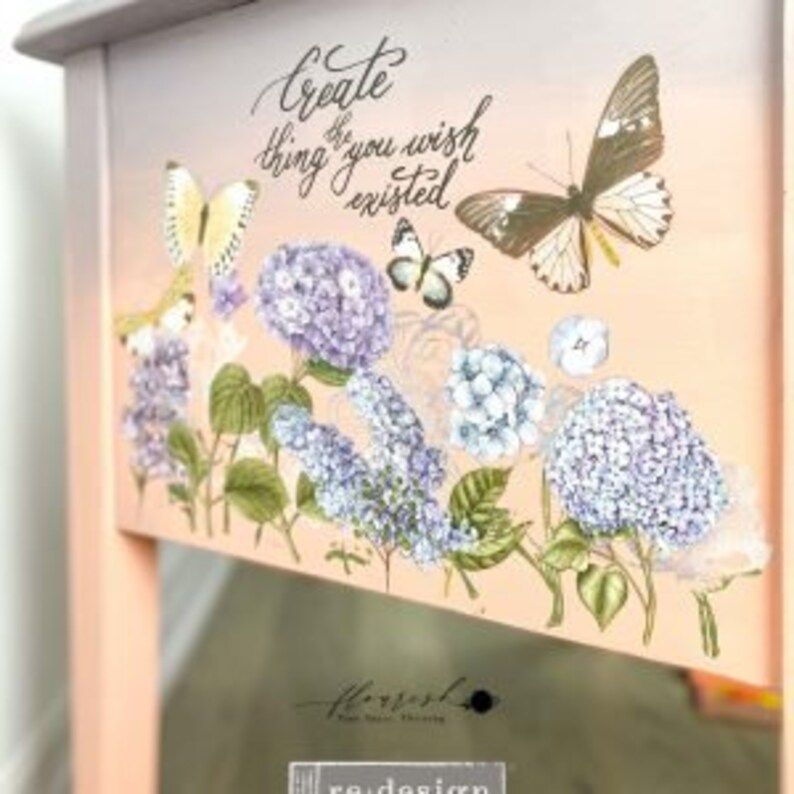 Mini transfer "Mystic Hydrangea" by Redesign with Prima