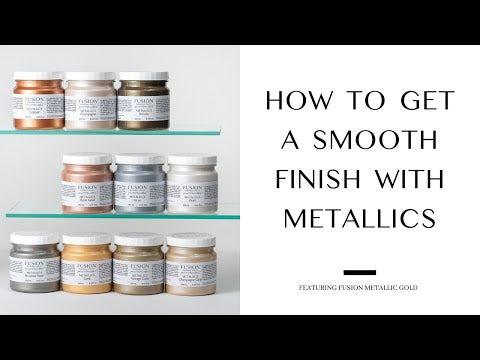 Fusion Mineral Paint Metallics - SILVER