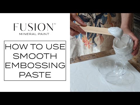 Fusion Mineral Paint EMBOSSING PASTE