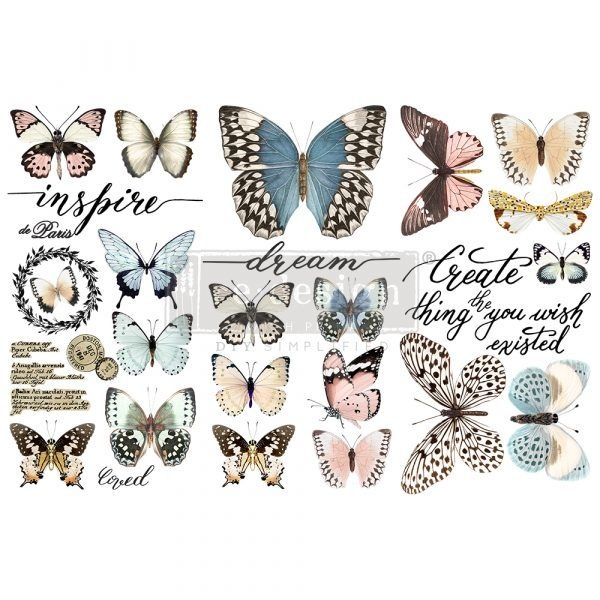 Mini transfer "Papillon Collection" by Redesign with Prima