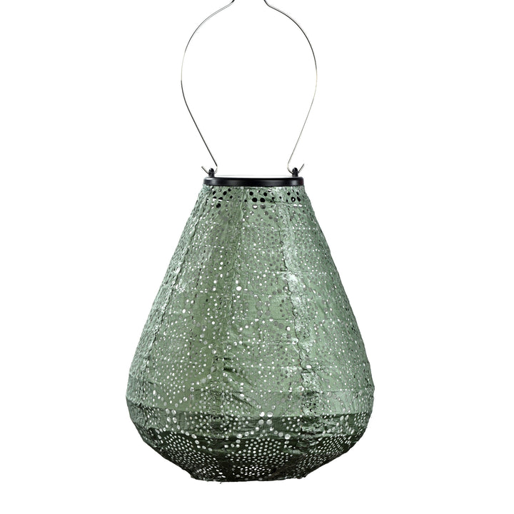 Lumiz Solar Lampion - Tulip 20cm bazaar (Sage green)