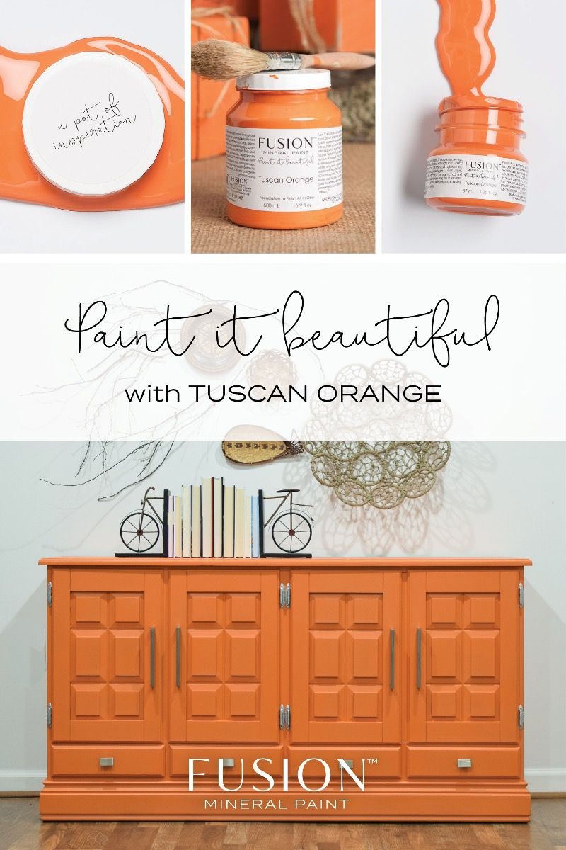 Fusion Mineral Paint - TUSCAN ORANGE